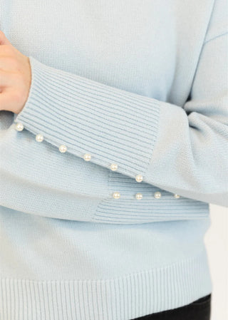 Baily Crewneck in Pale Blue
