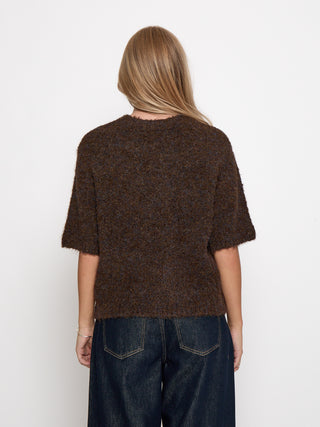 Margrethe Knit Shirt in Tiramisu