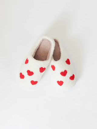 Printed Sherpa Slides in Hearts