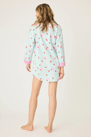 Ma Cherie Flannel Night Shirt
