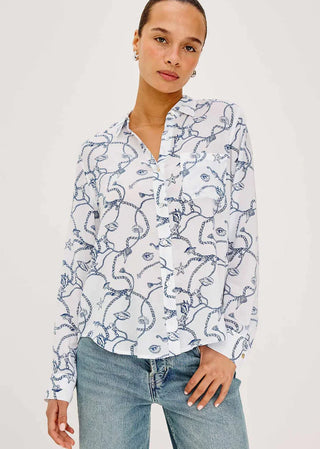 Josephine Shirt in Nautical Chains