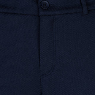 Structured Trousers in Navy