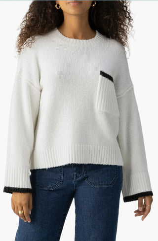 Uptown Girl Sweater in White