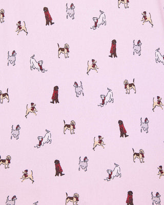 Marna Pillowsoft Jersey PJ Set in Cozy Canine