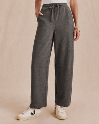 Marlow Knit Wool Pant in Charcoal