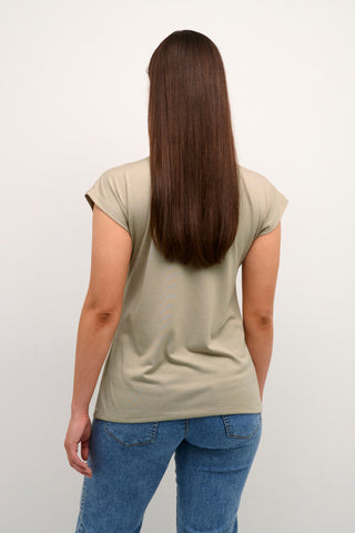 Lise T-shirt in Feather Gray