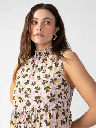 Babydoll Dress in Spring Forward Foliage