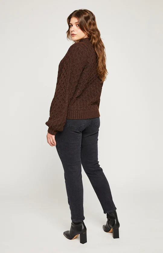 Renly Pullover in Coffee