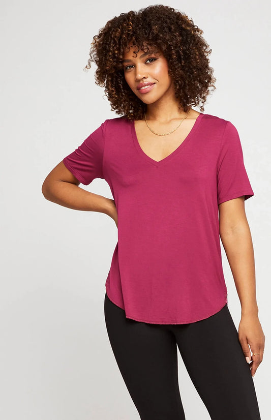 Lewis Tee in Orchid
