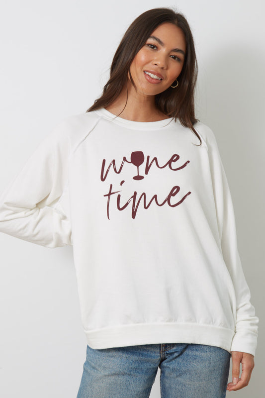 Wine Time - the Vita sweatshirt