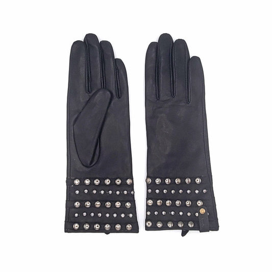 Leather Gloves, Studded.