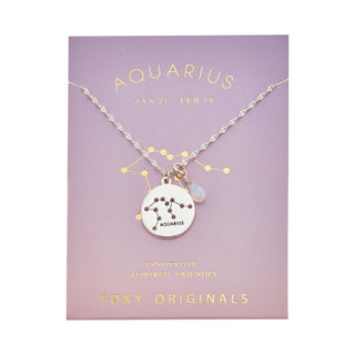 Aquarius Necklace in Silver