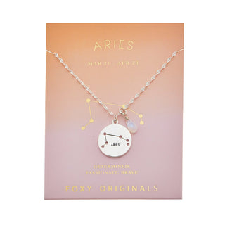 Aries Necklace in Silver