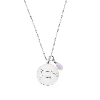 Aries Necklace in Silver