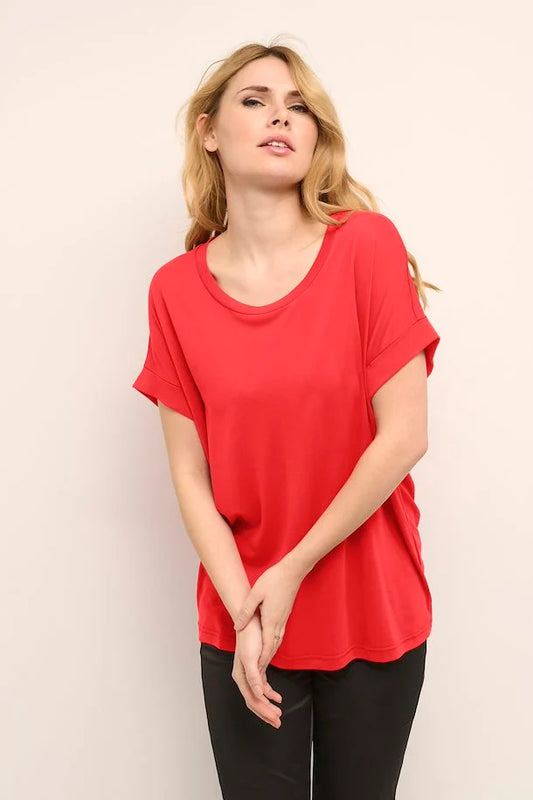 Kajsa T-Shirt in Red